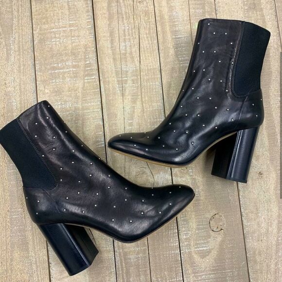Rag & Bone Metal Studded Agnes Chelsea Boots - Picture 1 of 12